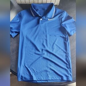 Nike Men's Vibrant Blue Short Sleeve Tee